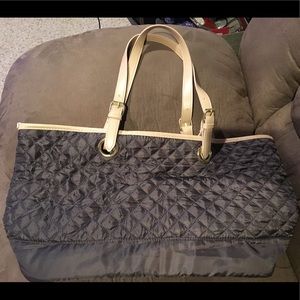 Satchels quilted tote